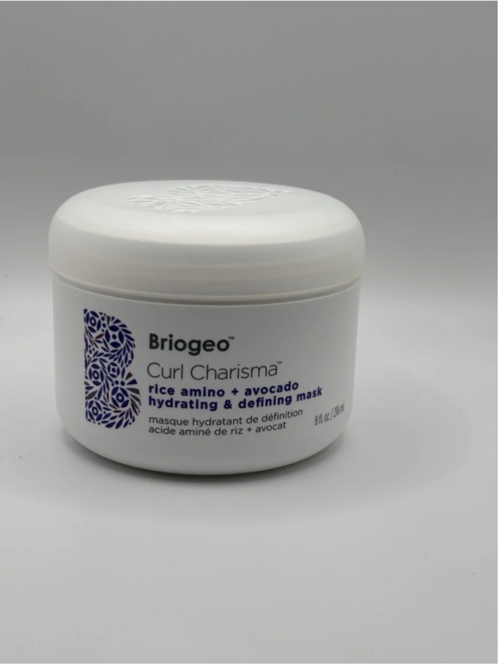 Curl Charisma Rice Amino Plus Avocado Hydrating & Defining Mask by Briogeo -8oz